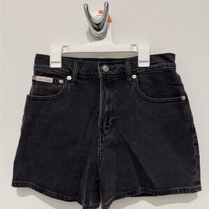 Calvin Klein Women's Dark Denim Jean Shorts